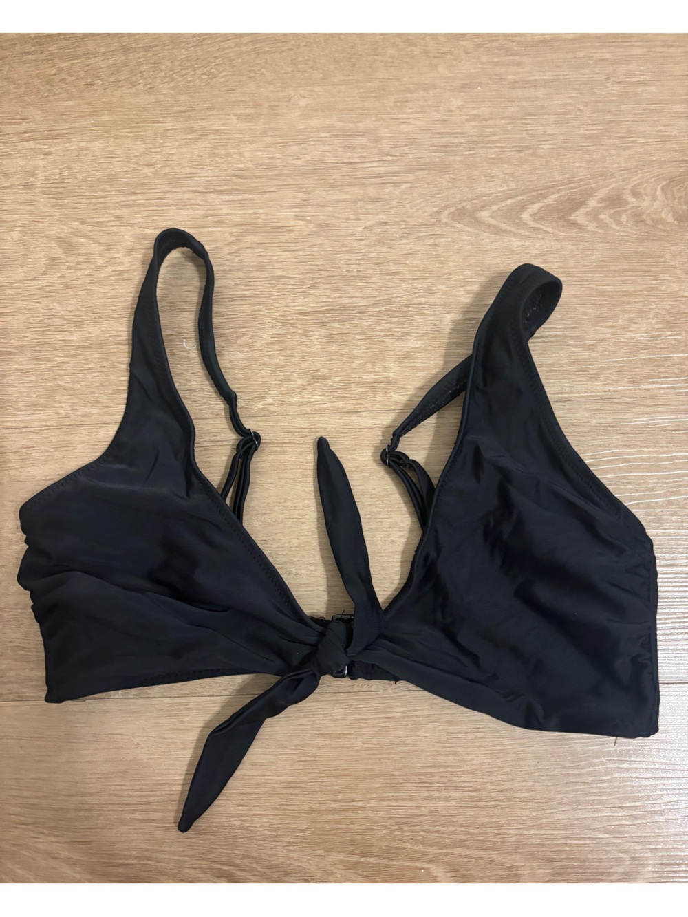 Old Navy Black Strappy Bikini Top